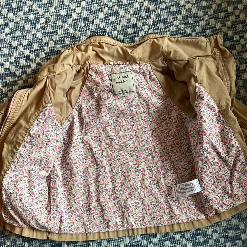 I Love Next Girl’s 12-18mo Khaki Jacket with Hood